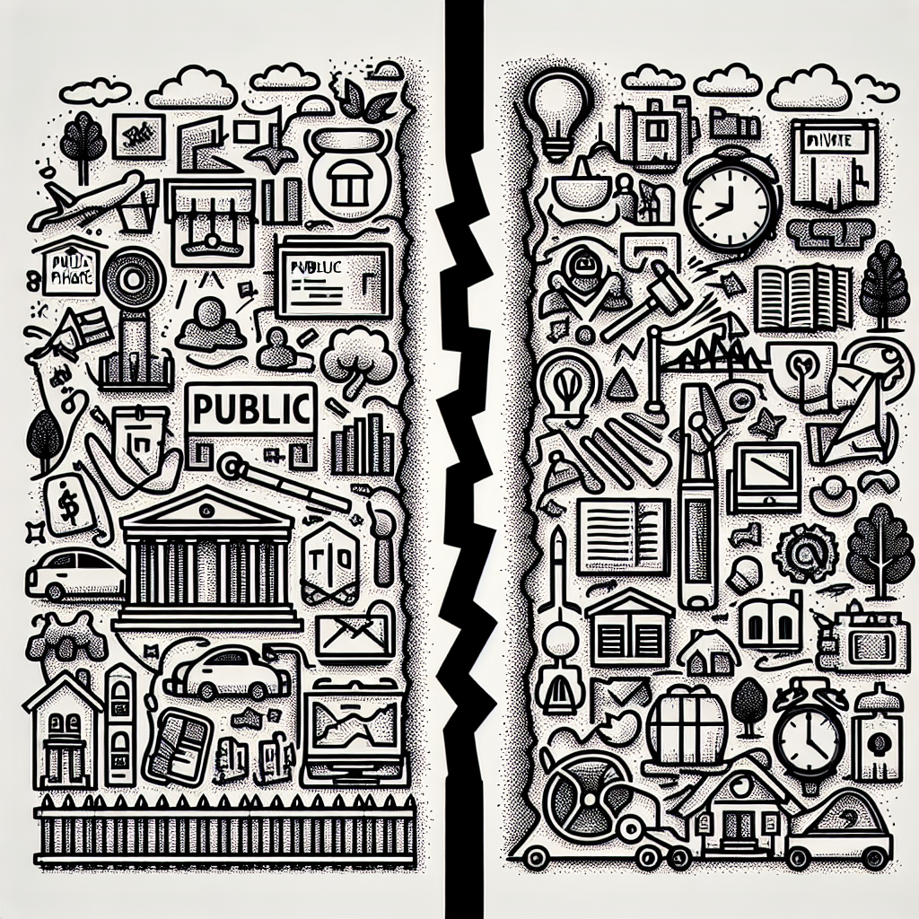 Public vs. Private: Where Does the Government Draw the Line?